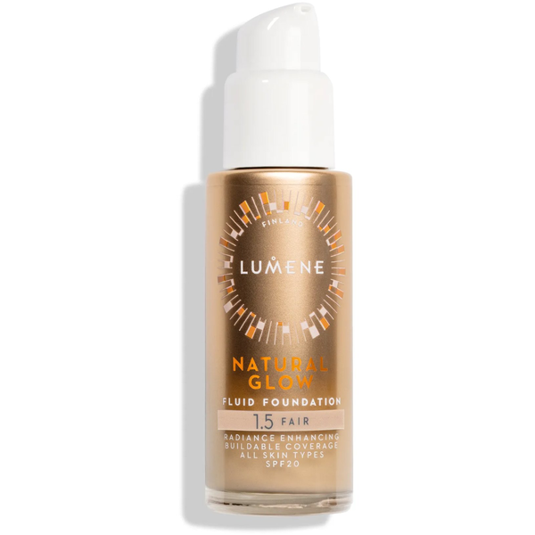 Lumene Natural Glow Fluid Foundation SPF20 Shade 1.5 Fair