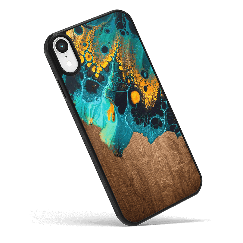 Fusion Print Apple iPhone 15 Pro Max Tok - Kék/Barna (FSN-PC-I15PRM-F25)