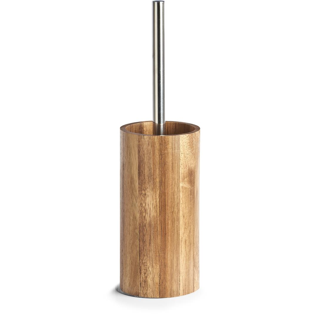 ZELLER WC kefe, akácfa 10 × 36 cm (18687)