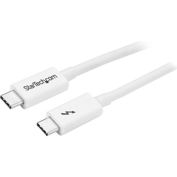 StarTech.com TBLT3MM1MW Thunderbolt-kabel 20 Gbit/s