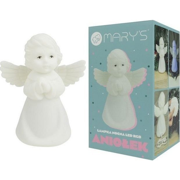 Lampka nocna LED RGB aniołek