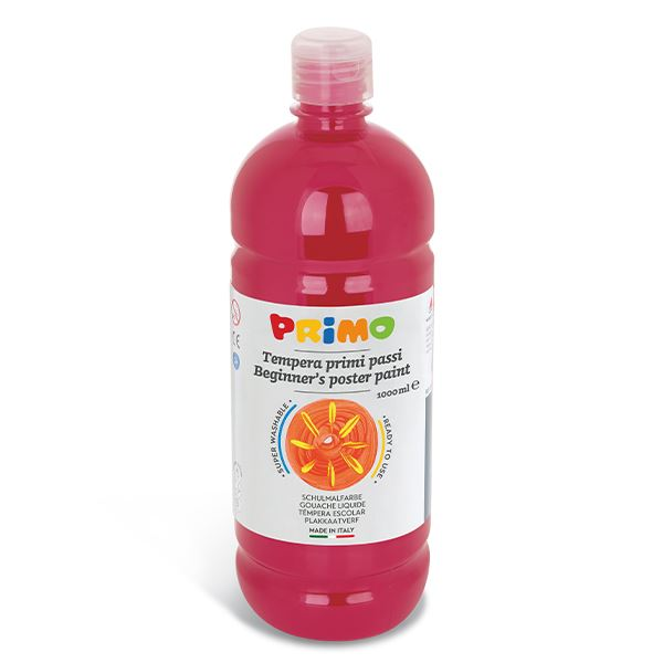 Primo 380 tempera 1000ml sötétpiros (204BR1000380) (204BR1000380)
