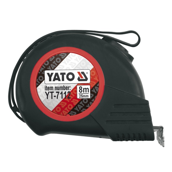 YATO YT-7112 Mérőszalag - Acél, 8m/25 mm (YT-7112)