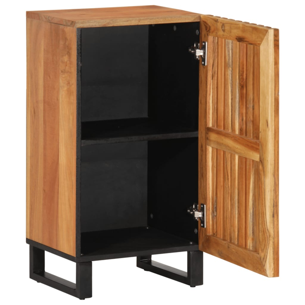 tömör akácfa tálalószekrény 40 x 34 x 75 cm