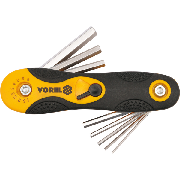 VOREL Imbuszkulcs készlet, 8 db
