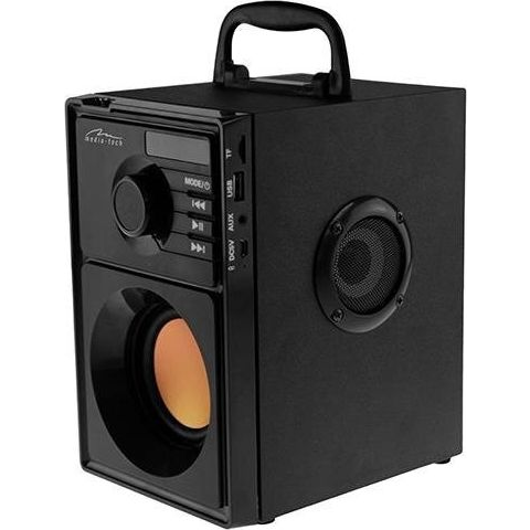 Media-Tech MT3145 V2 BoomBox Bluetooth Speaker Black (MT3145 V2)