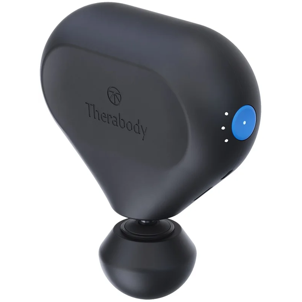 Dispozitiv de masaj Therabody Theragun mini Black 2nd Generation, 3 viteze, design ergonomic, Negru