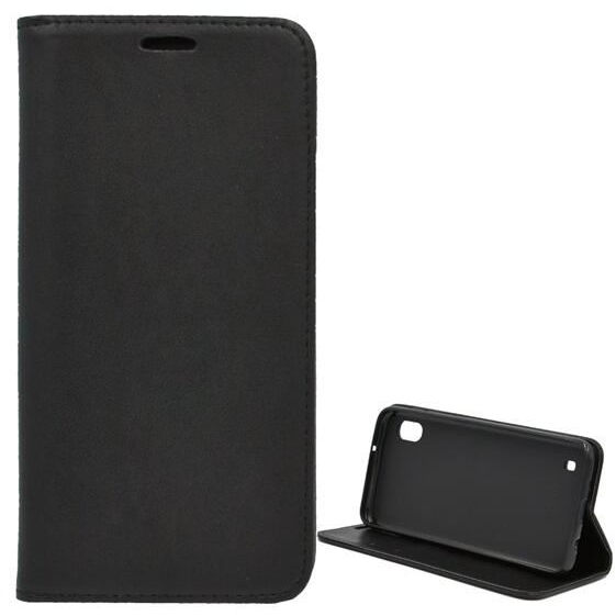 Gigapack Samsung Galaxy A10 (SM-A105F) bőr hatású fliptok fekete (GP-86959)