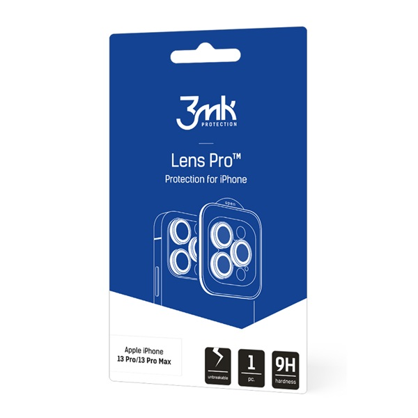 3mk LENS PROTECTION PRO kameravédő üveg (2.5D, 9H + segédkeret) FEKETE Samsung Galaxy S25 Edge (SM-S937) (GP-174182)