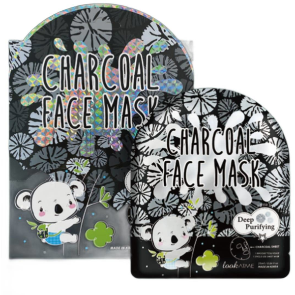 LOOK AT ME Charcoal Tencel Face Mask 25 ml