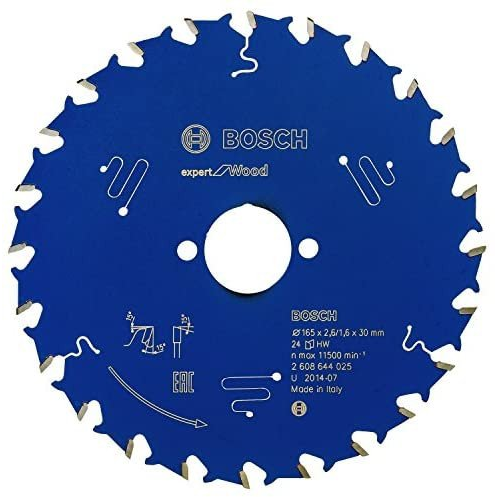 Bosch ‎2608644025 lame pentru ferăstraie circulare 16,5 cm 1 buc.