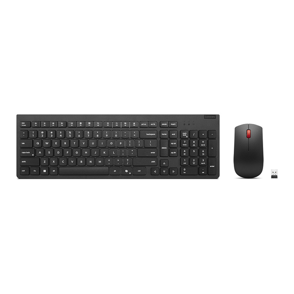 Lenovo 4X31R64467 πληκτρολόγιο Συμπεριλαμβάνεται ποντίκι Παγκόσμιος RF Wireless Γερμανικός Μαύρος (Μαύρο)