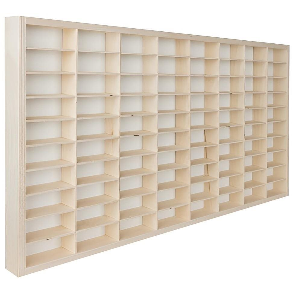 Kruzzel 20233 Wooden shelf for 80 cars (51990)