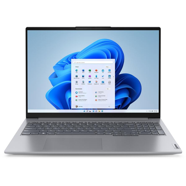 Lenovo ThinkBook 16 G6 IRL Intel® Core™ i5 i5-13420H Laptop 40,6 cm (16") WUXGA 16 GB DDR5-SDRAM 512 GB SSD Wi-Fi 6 (802.11ax) Windows 11 Pro Angol Szürke