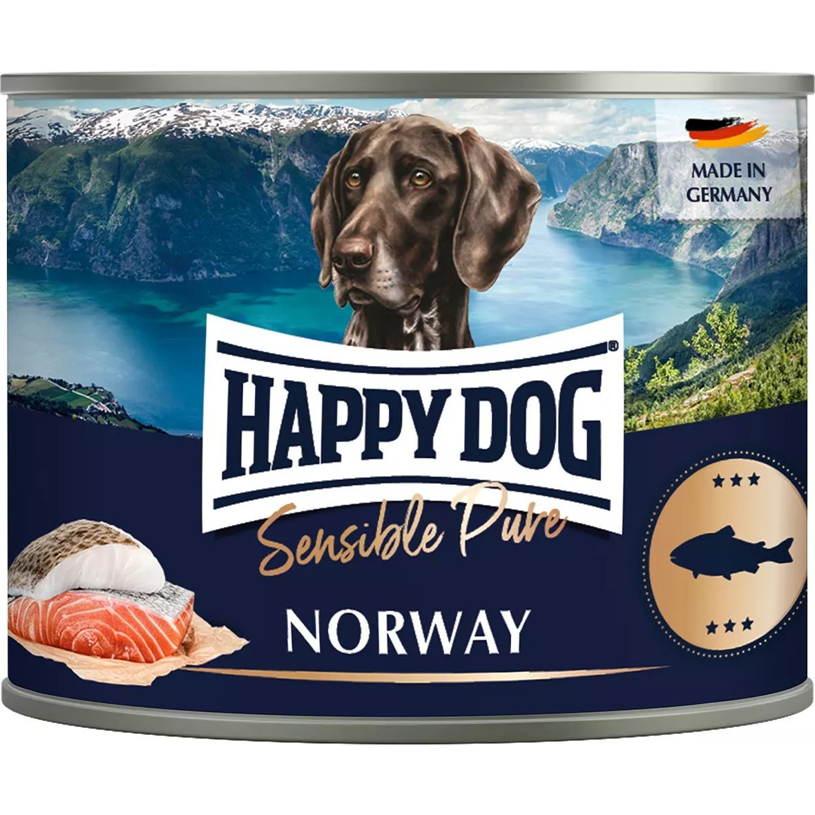 Happy Dog Sensible Pure Norway - Lazachúsos Konzerv 200 g (HD-5969)