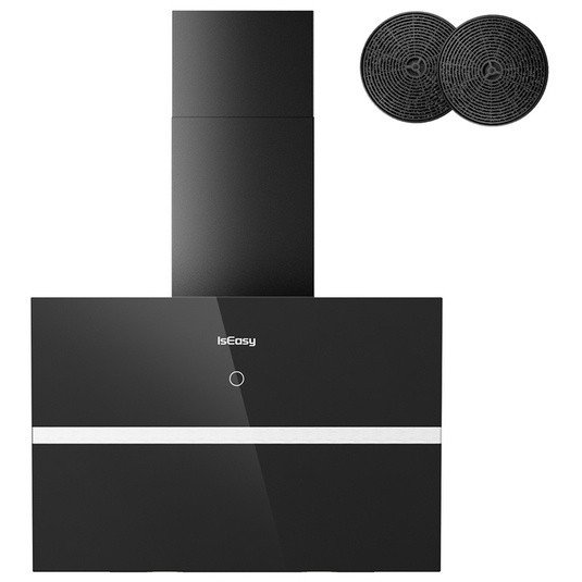 ISEASY TV1360D4-CC-I2 Páraelszívó konyhai Fekete (TV1360D4-CC-I2)