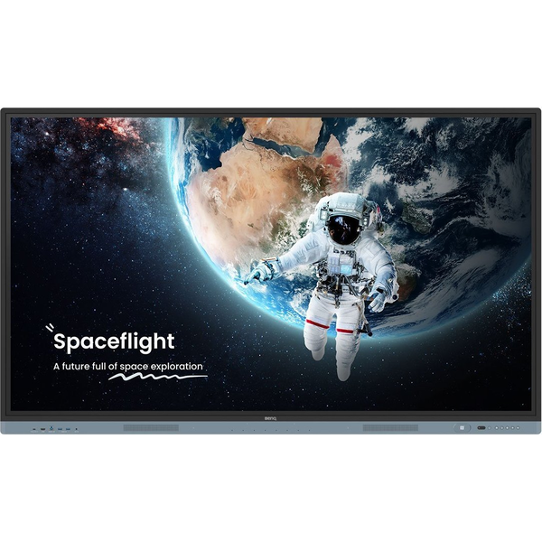 BenQ RM7504 interactief whiteboard 190,5 cm (75") 3840 x 2160 Pixels Touchscreen Zwart