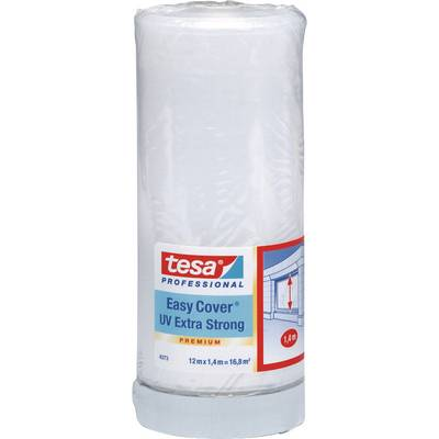 Tesa PREMIUM (04373-00001-02) Fedőfólia Easy Cover® 4369 Átlátszó (H x Sz) 12 m x 1.4 m 1 db (04373-00001-02)