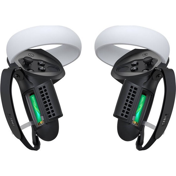 Controller Grip with Battery Door Kiwi Design Q1 PRO-2.2 for Meta Quest 2 Black