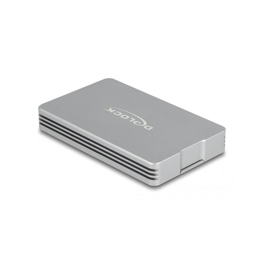 Delock USB4 40 Gbps ház 1 x M.2 NVMe SSD-hez szerszámmentes (42018)
