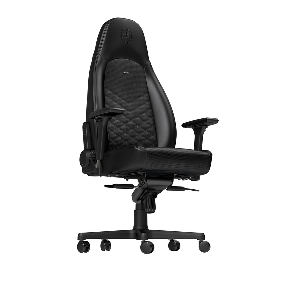 Noblechairs ICON Gamer Szék Fekete PU Bőr NBL-ICN-PU-BLA (NBL-ICN-PU-BLA)