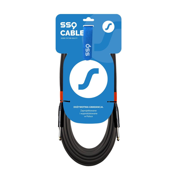 SSQ JMPJMP10 Event 6.35mm Jack apa - 6.35mm Jack apa Mono Kábel (10m)