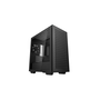 Deepcool CH370 táp nélküli ablakos Micro ATX ház fekete (R-CH370-BKNAM1-G-1)