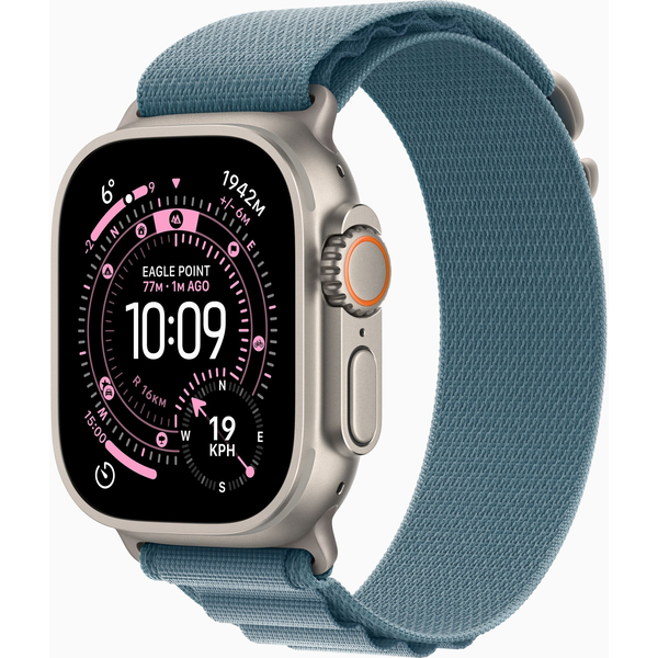 Apple Watch Ultra 3 GPS + Cellular 49 mm титан Natural grey Alpine Loop