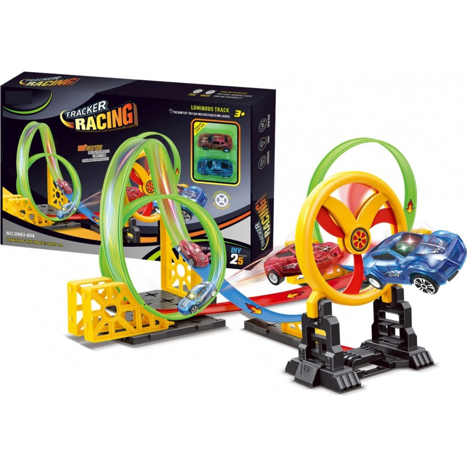 Autópálya - Barkács, Műanyag, Többszínű (ZKT.D663-604)