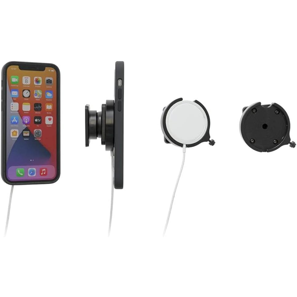 Brodit 216173 MagSafe Mobiltelefon autós tartó - Fekete (216173)