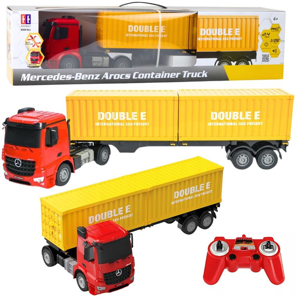 Double E Mercedes-Benz Arocs Távirányítású Rc Konténerszállító Teherautó 1:26