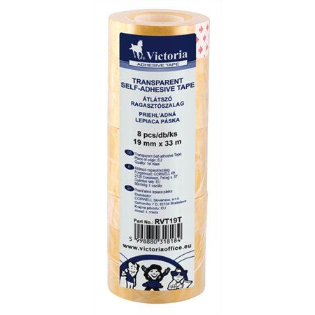 Victoria ragasztószalag 19 mm x 33 m (RVT19T) (4275)