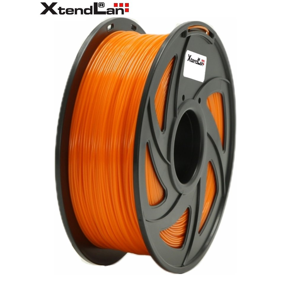 XtendLAN 3DF-PETG1.75-OYL Filament PET-G 1.75mm 1kg - Világos narancssárga (3DF-PETG1.75-OYL 1KG)