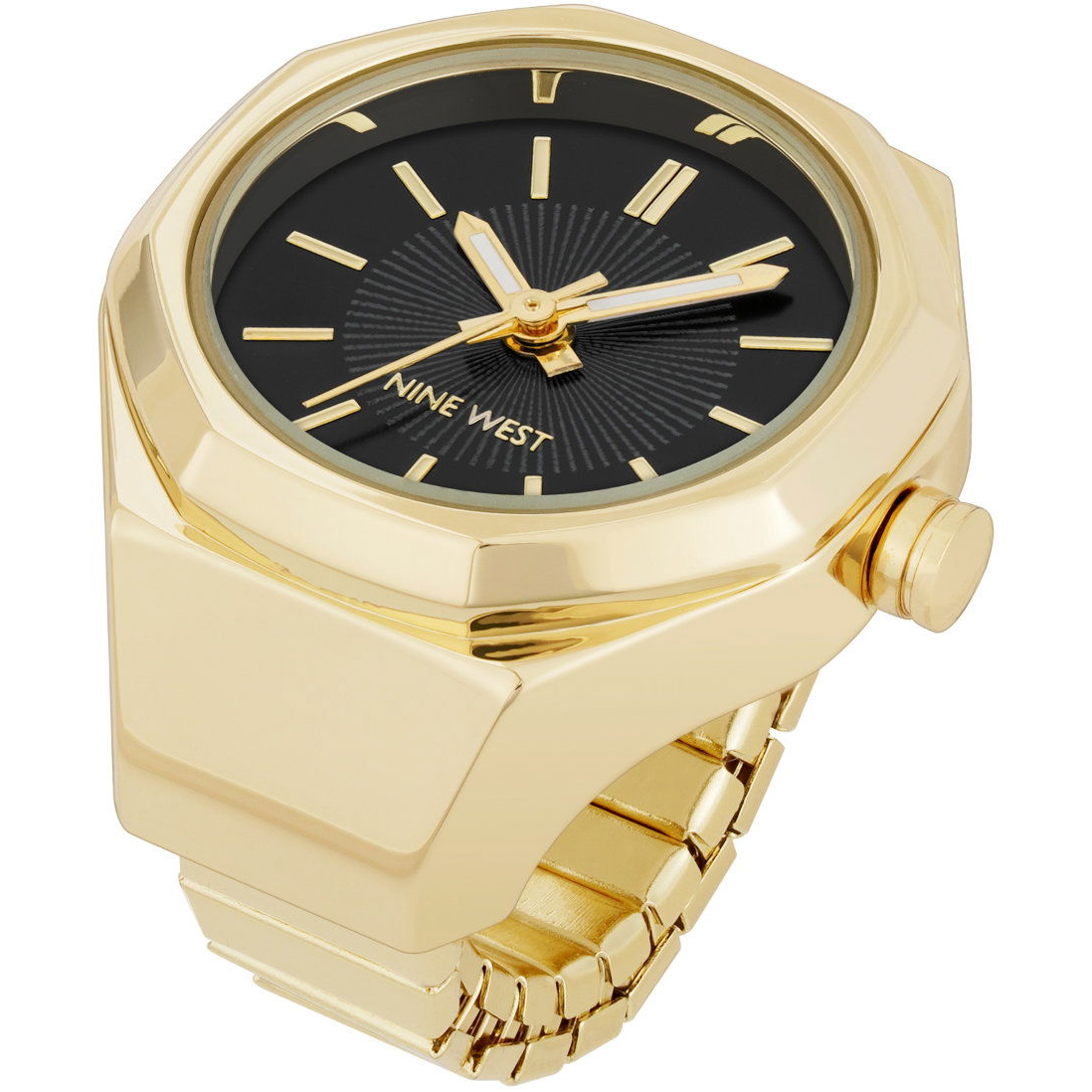 Nine West NW/3342RINGBKG karóra gyűrű, női, szögletes (086702764570)