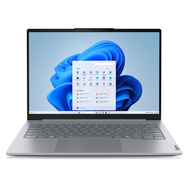 Lenovo ThinkBook 14 G8 IAL Intel Core Ultra 5 225U Ноутбук 35,6 см (14") WUXGA 16 GB DDR5-SDRAM 512 GB SSD Wi-Fi 6E (802.11ax) Windows 11 Pro Немски Сив