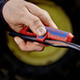 Клещи за кримпване Knipex, Пластмасови, Червени