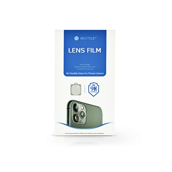 GoPro Hero 10 lencsevédő rugalmas edzett üveg - Bestsuit 9H Flexible Glass for  Phone Camera - transparent