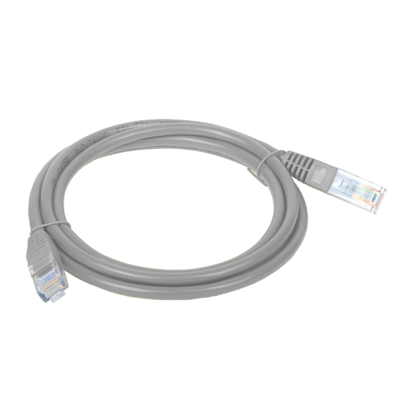 Patchcord Alantec U/UTP 5e RJ45 / RJ45 20 m šedý