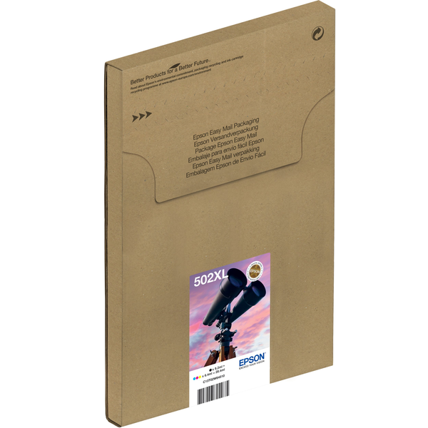 Epson 502XL EasyMail cartuccia d'inchiostro 1 pz Originale Resa elevata (XL) Nero, Ciano, Magenta, Giallo