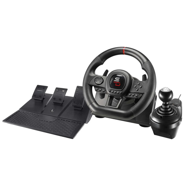 Superdrive GS650-X Multi Kormány, váltó és pedál - Fekete (PS4 / Xbox One / Xbox Series X/S)