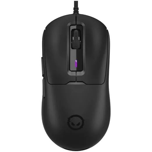 LORGAR MSA10 Ultralight Gaming egér fekete, 55g
