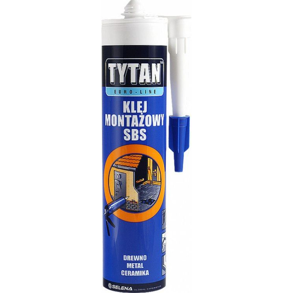 MONTAŽNO LEPILO 280ML TYTAN EURO-LINE
