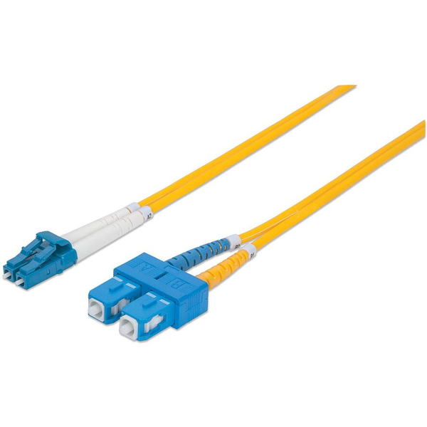 Intellinet 473729 InfiniBand og fiberoptisk kabel 5 m LC SC Gul
