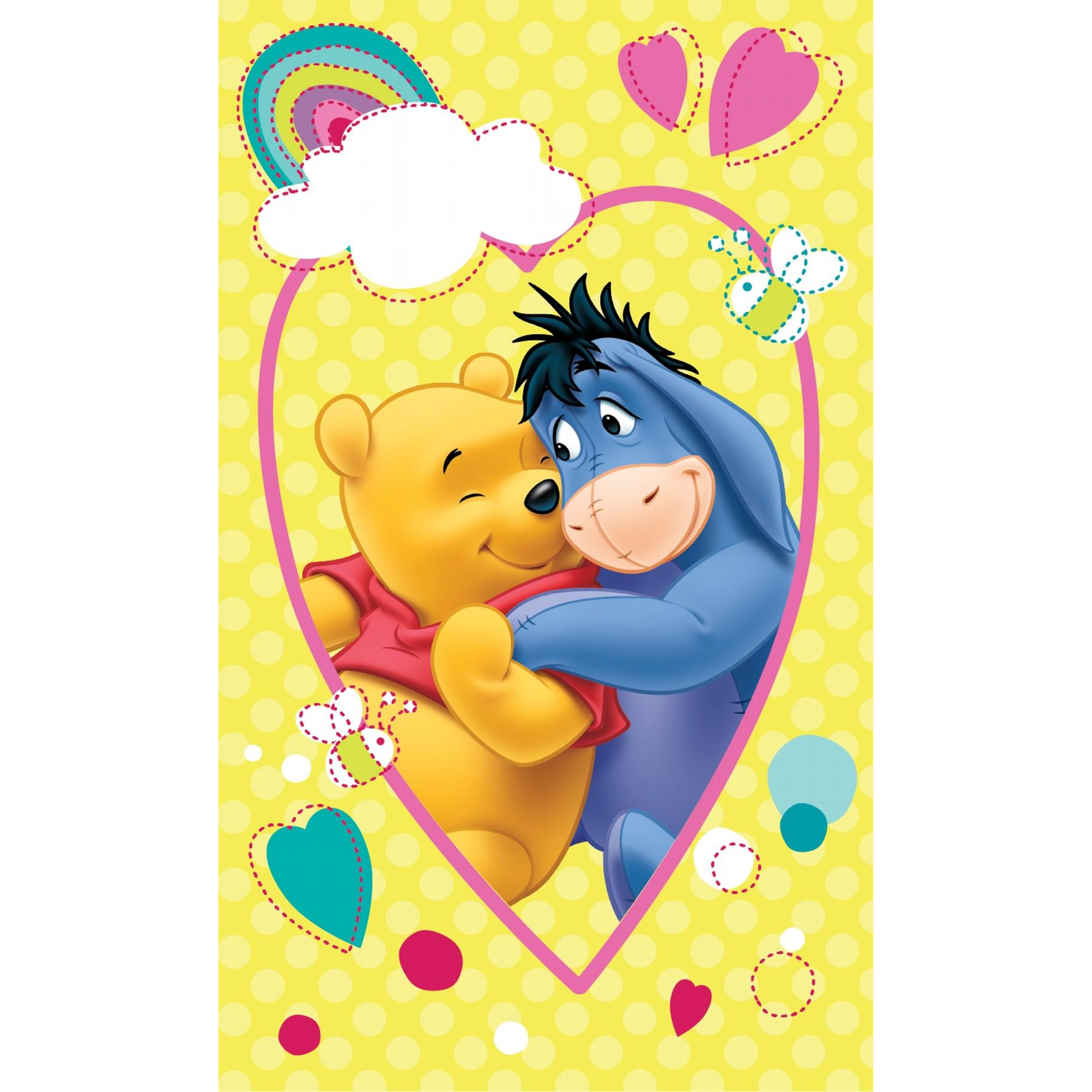 Jerry Fabrics Baby Towel WTP Smile 30 × 50 cm (040134-WTPSMILEWA)