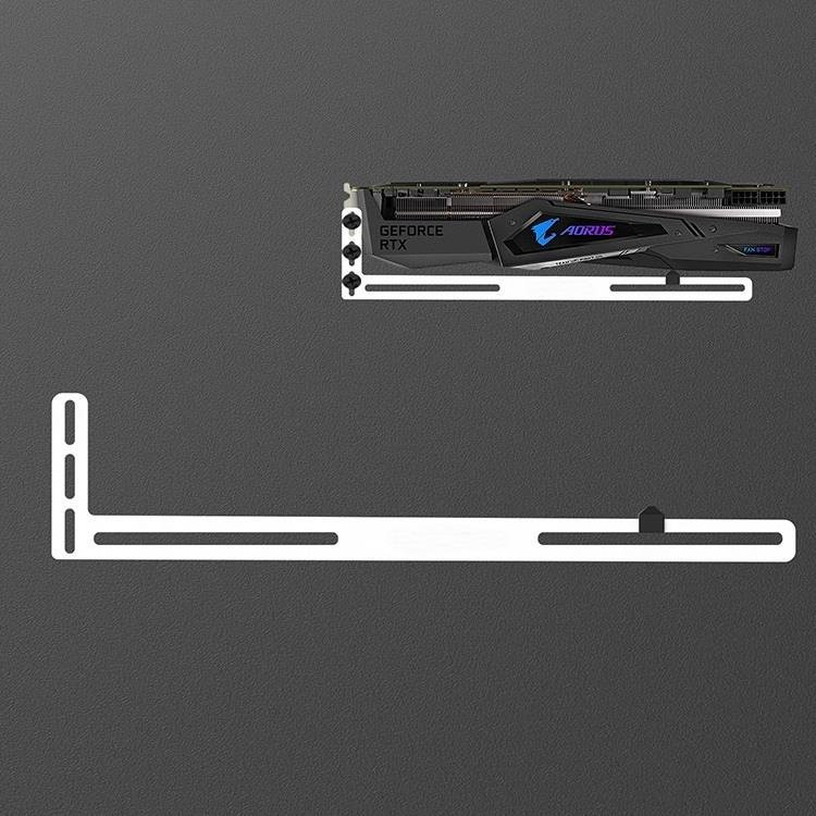 1STCOOL GPU tartó alumínium fehér (UP-H01-W)