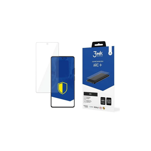 3MK Foil ARC+ kijelzővédő Redmi Note 13 Pro 4G készülékhez Foil Fullscreen