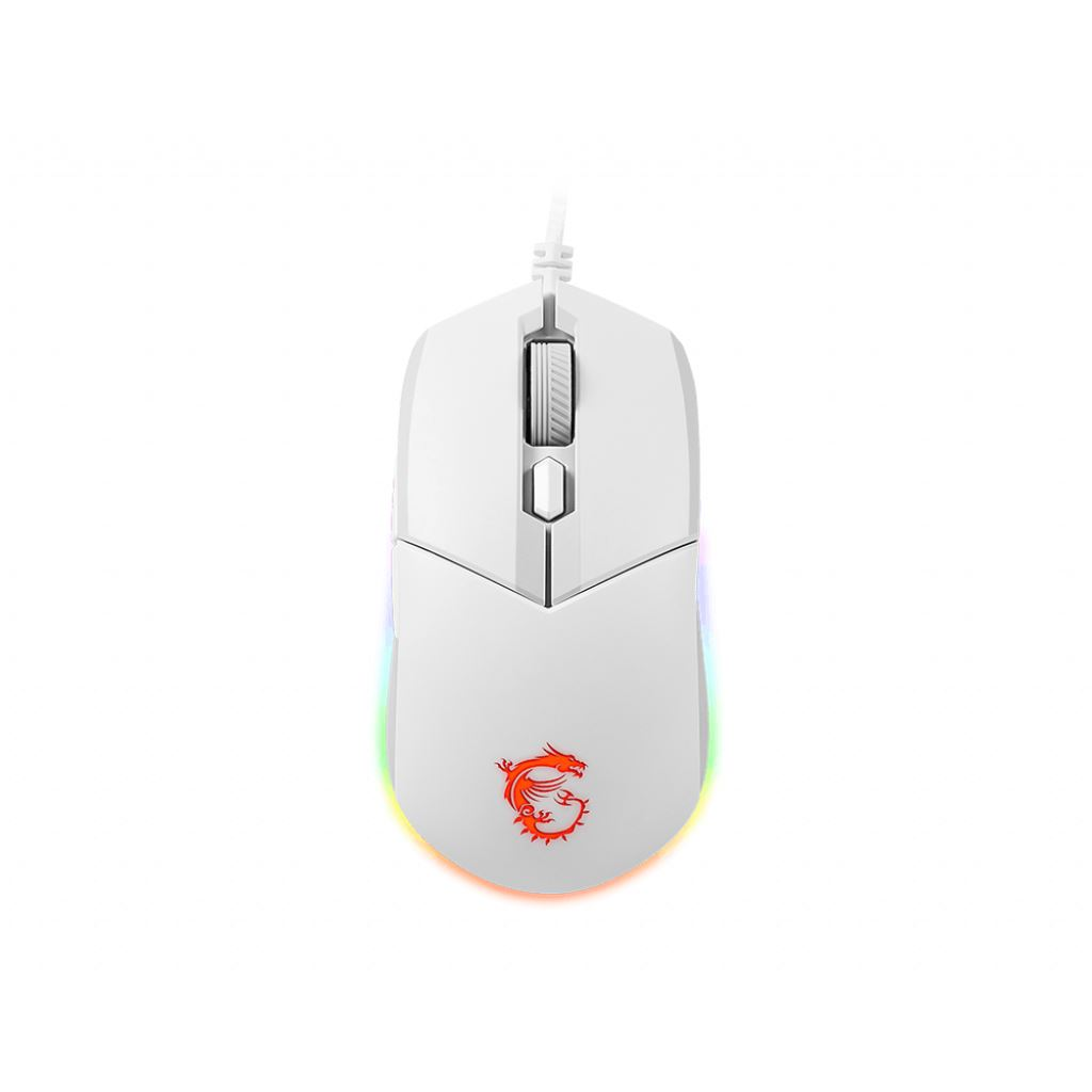 Мишка MSI CLUTCH GM11 WHITE — S12-0401950-CLA, бял