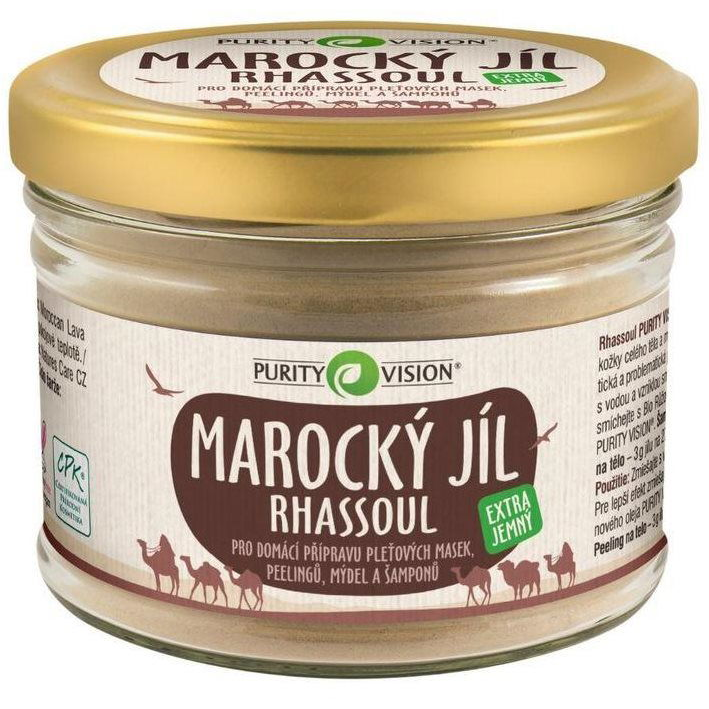 PURITY VISION Rhassoul - Marokkói agyag 450 g (8595572901227)
