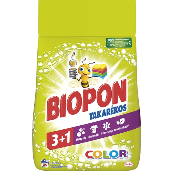 Biopon Takarékos mosópor színes ruhákhoz 2.1 kg  (9000101567694)