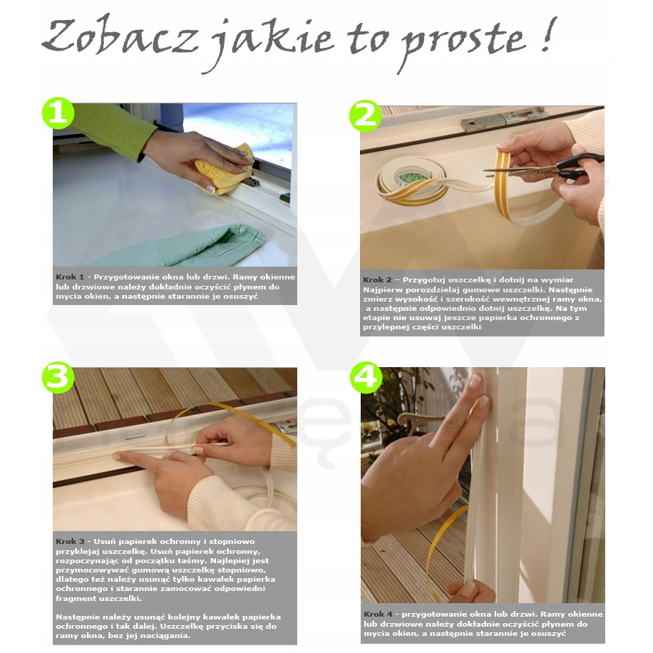 VOREL Öntapadós ablak- és ajtótömítések 9x5,5mm TYPE P barna 100M (SADSDS-03922-100)